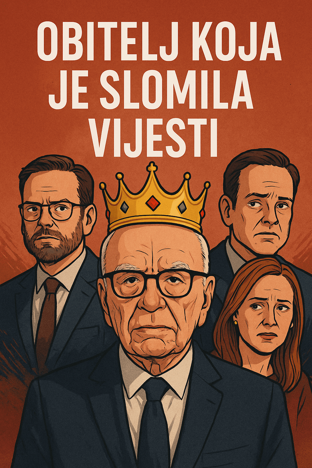 OBITELJ KOJA JE SLOMILA VIJESTI - Istinita priča o Murdoch imperiju i njegovom raspadu